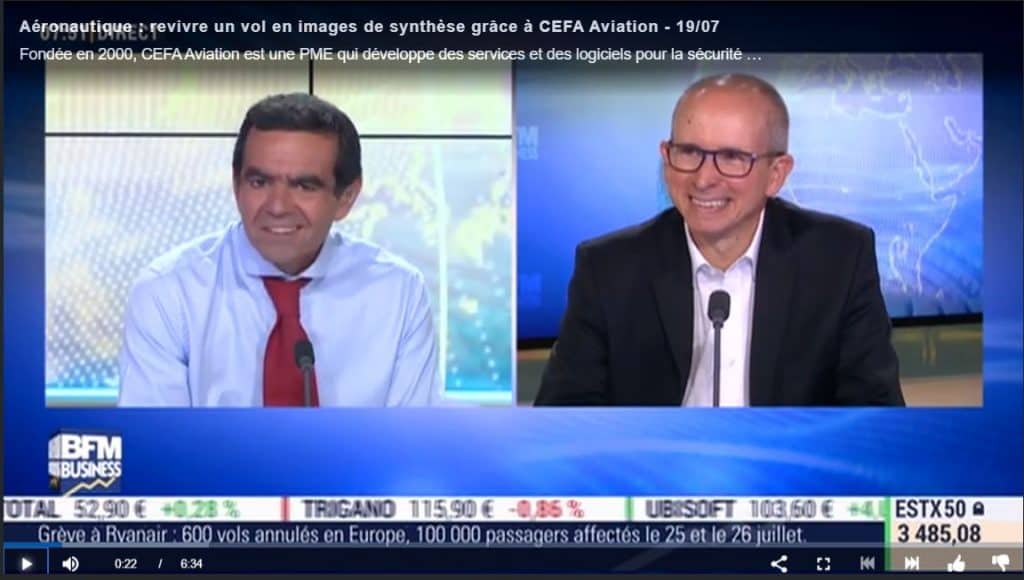 French Entrepreneurs Dominique Mineo, CEO of CEFA Aviation