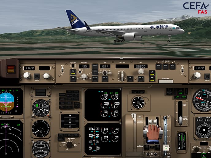 The choice for flight safety of Air Astana: CEFA FAS