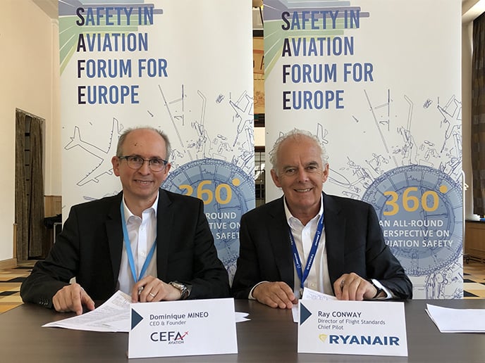 Ryanair chooses CEFA AMS!