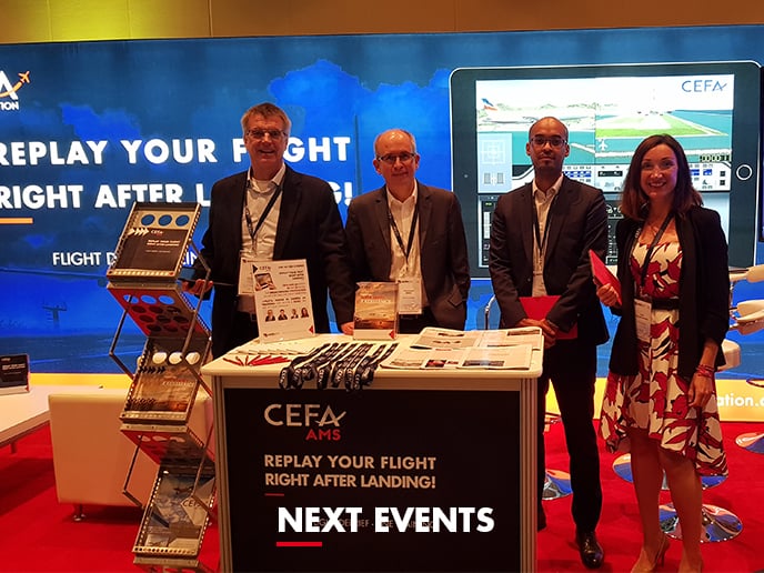 Meet CEFA Aviation’s safety & pilot training experts in the 2nd semester 2019 at the next trade shows & aviation conferences!