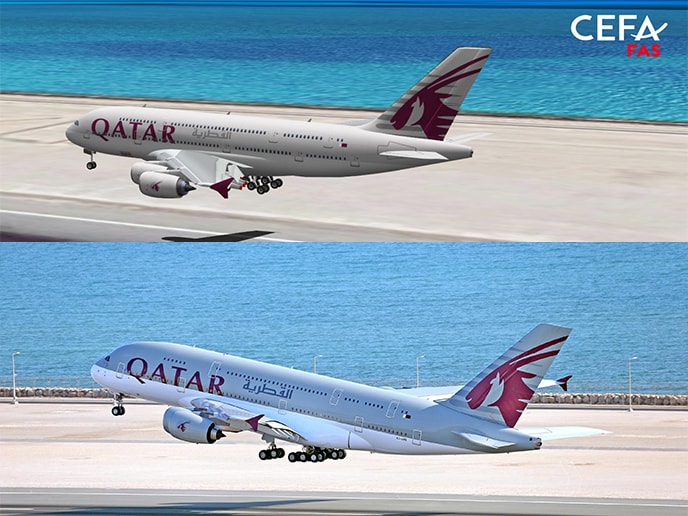 Qatar Airways, new client of CEFA Aviation!