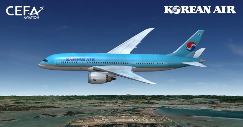 Korean Air introduces advanced flight data animation system, CEFA FAS